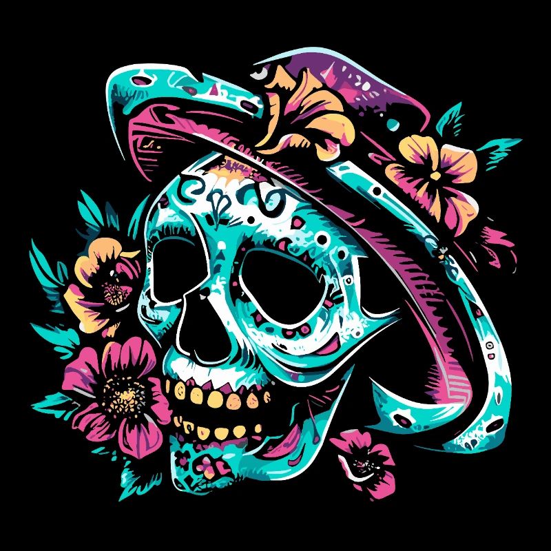 skull neon