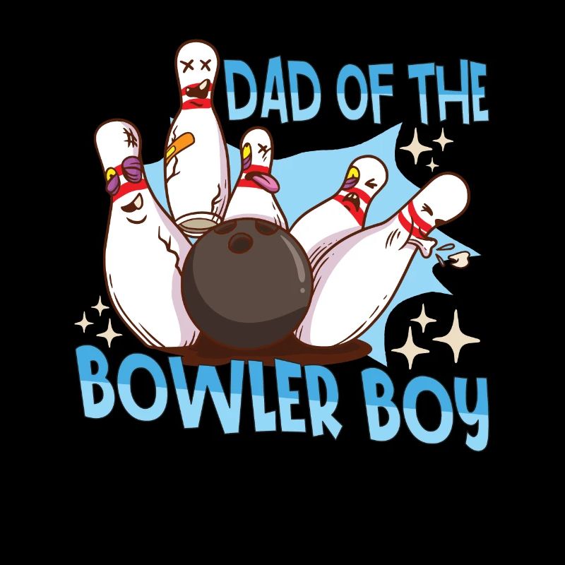 Lustige Bowling Team Bowler Strike Geschenkidee