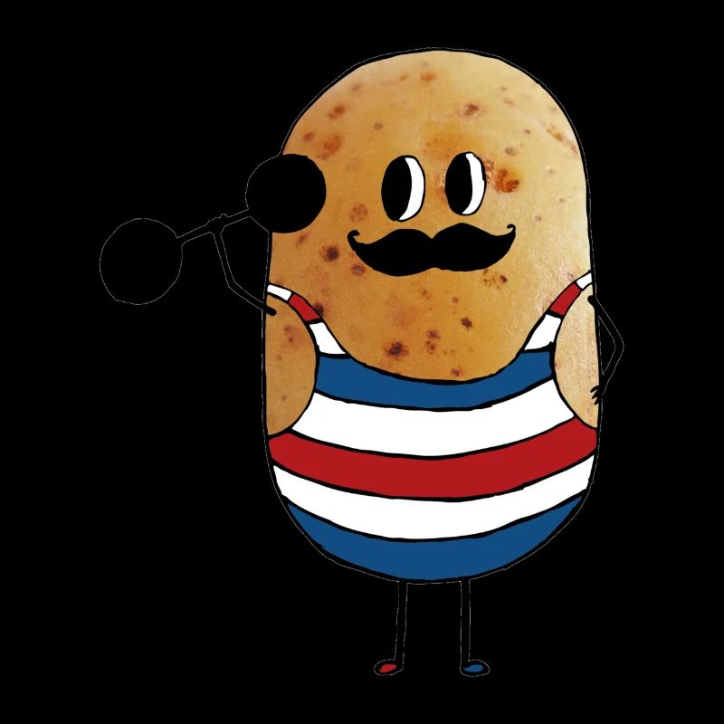 Circus Strong Man Potato