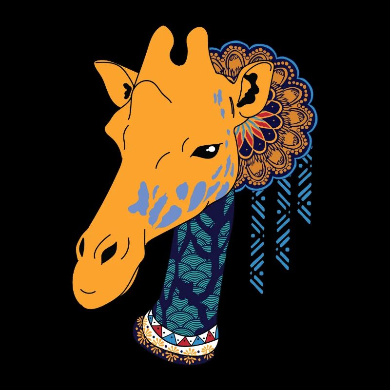 Globale Nomadengiraffe