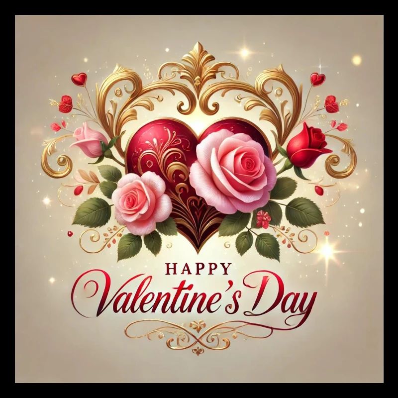 Conception de la Saint-Valentin