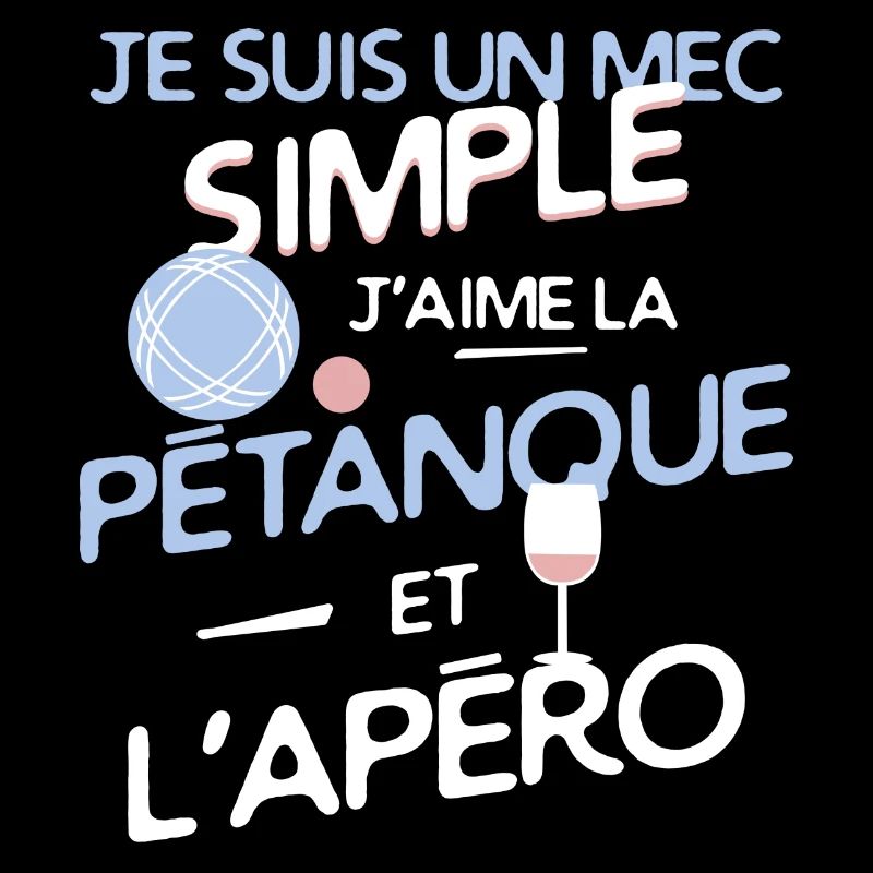 Pétanque - un mec simple