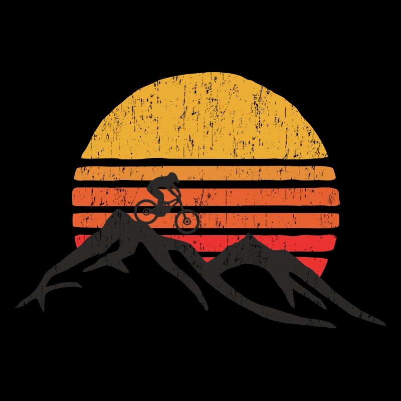 VTT Vintage Sunset Design Graphic