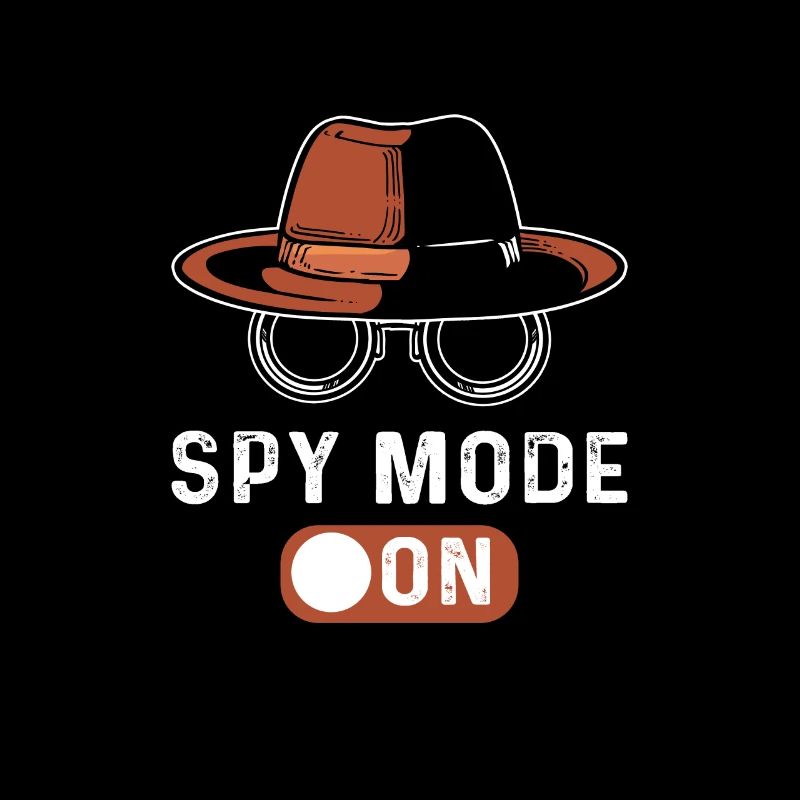 Mode espion. Espion secret. Détective privé.
