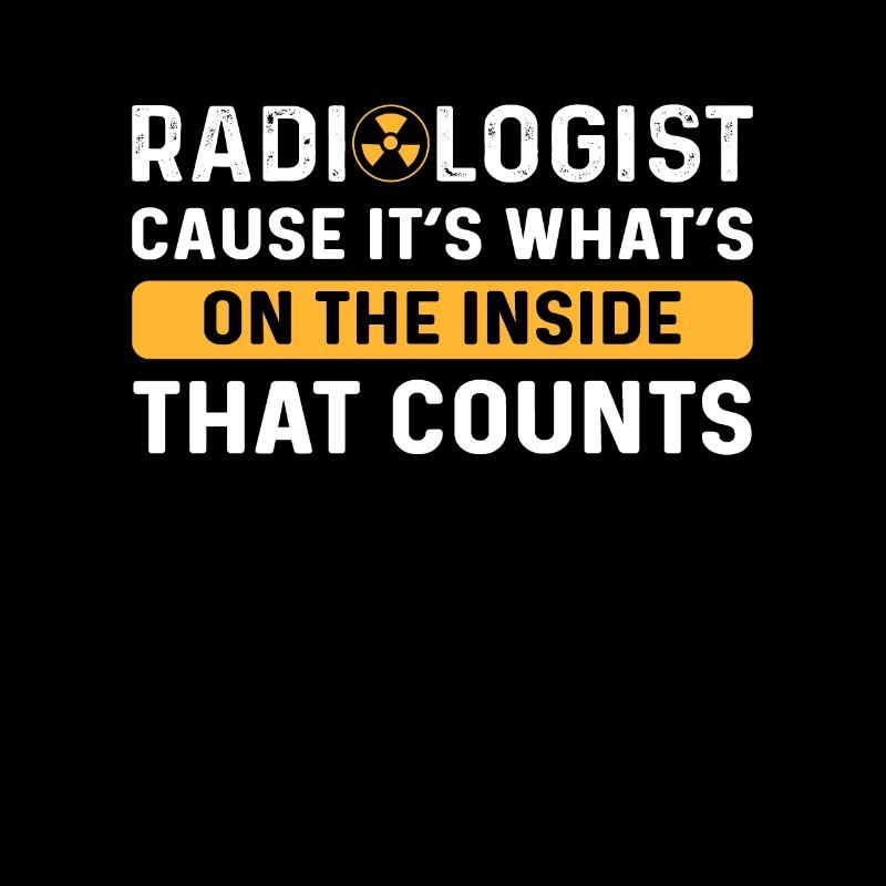 Radiologist cause inside counts. X-ray assistant