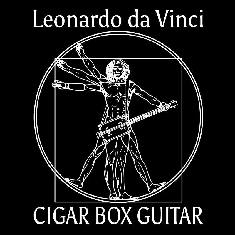 CIGAR BOX GUITAR - CBG - Leonardo da Vinci