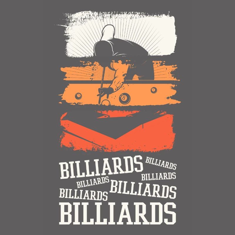 Billard Billard Billard Boules de queue Vintage Rétro