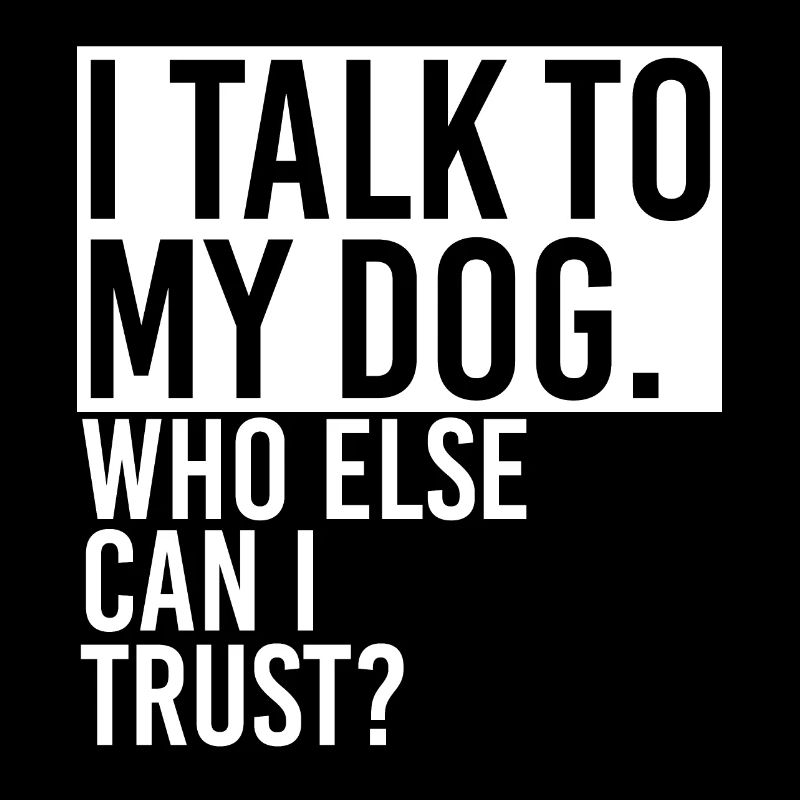 Rede mit Hund