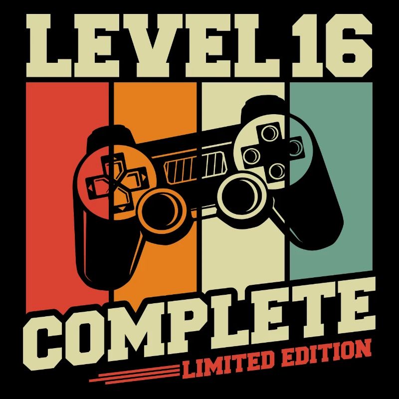 16th Birthday 16 Years Gift Level 16 Complete