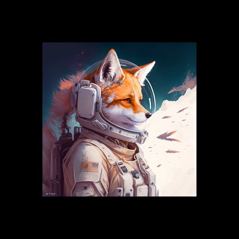 Espace astronaute Spacefox Fox