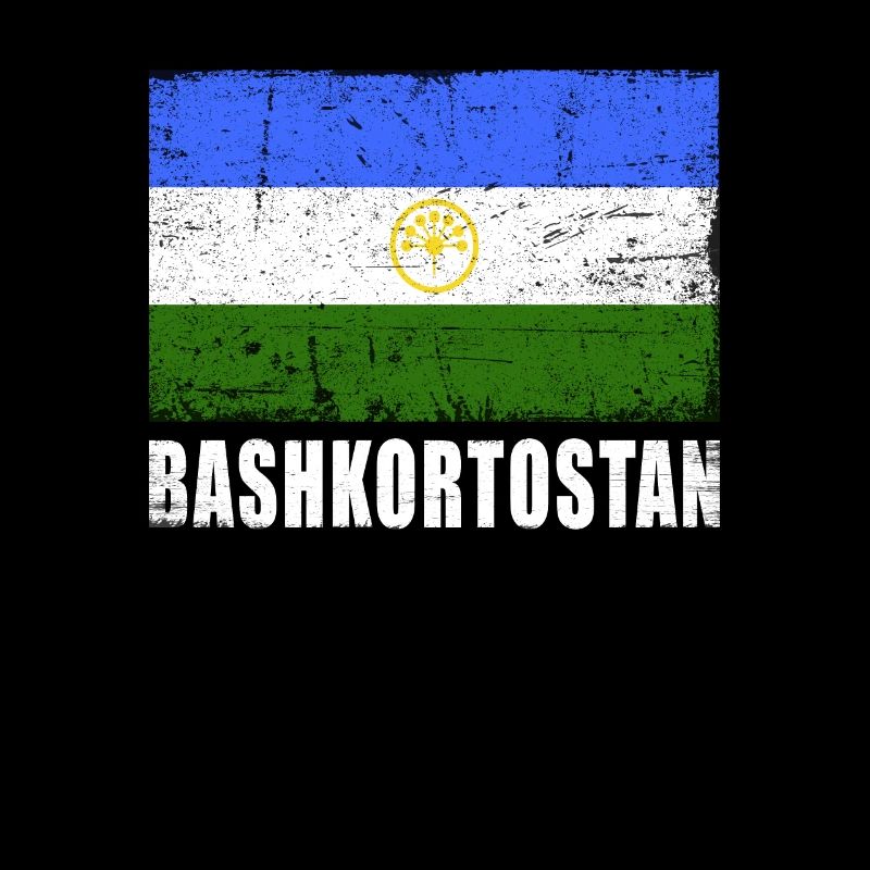 Bashkortostan Flagge