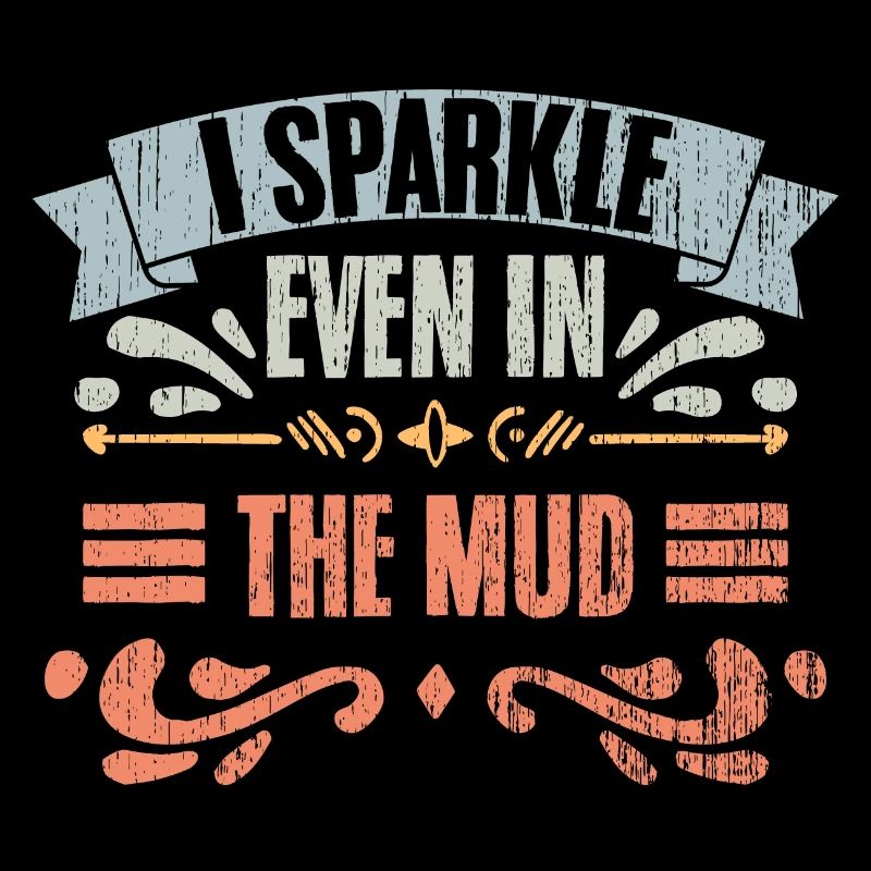 Je brille même dans la boue Vintage Mud Runner A
