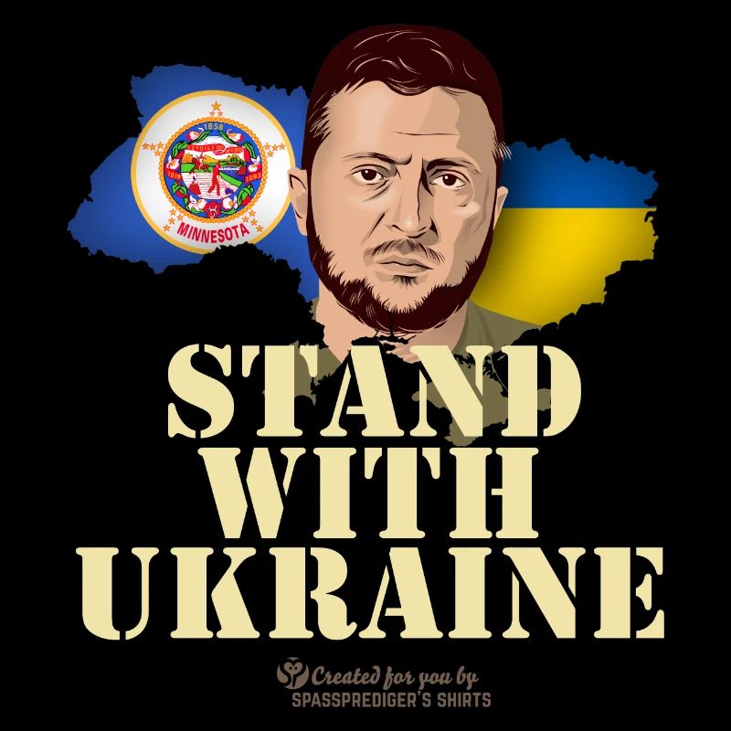 Ukraine Minnesota Supporters Merch Design
