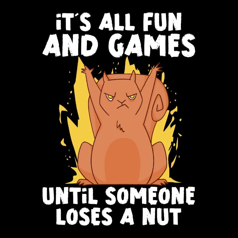 Funny Squirrel Fan Squirrel Lover Chipmunk Addict