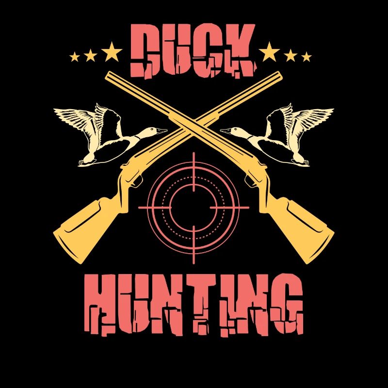 Chasse au canard Chasseur de canards Chasse aux oiseaux Chasse au canard