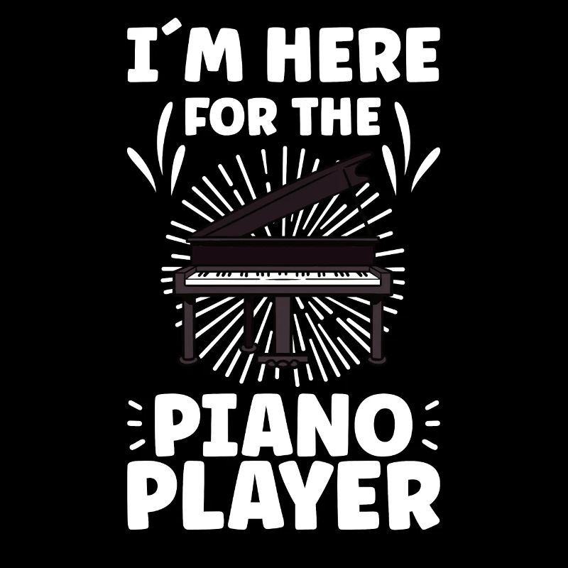 Piano Player Funny Piano Keyboard