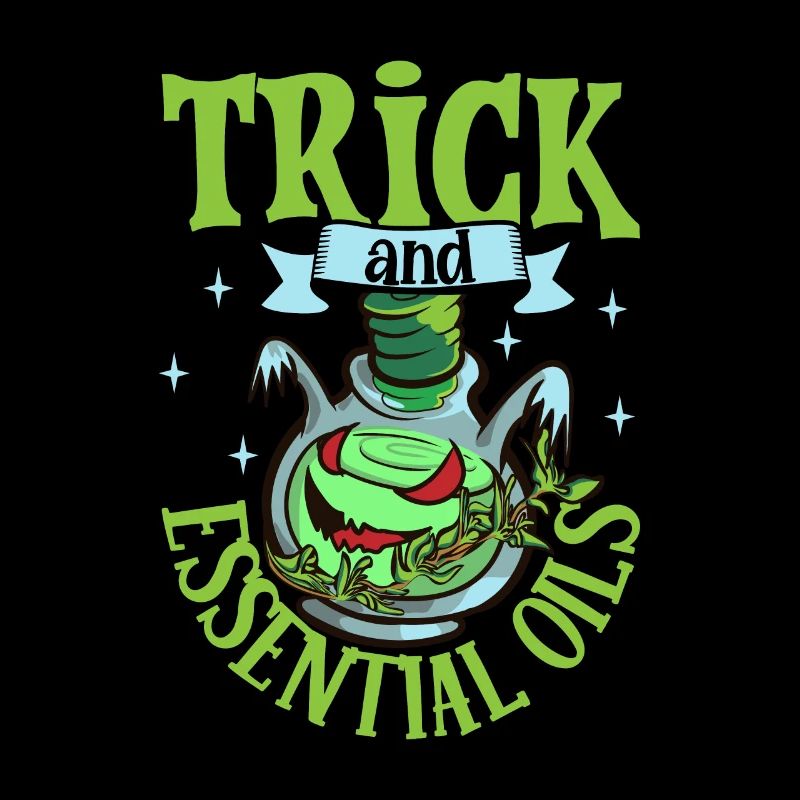 Essential oils for Halloween horror. Essential
