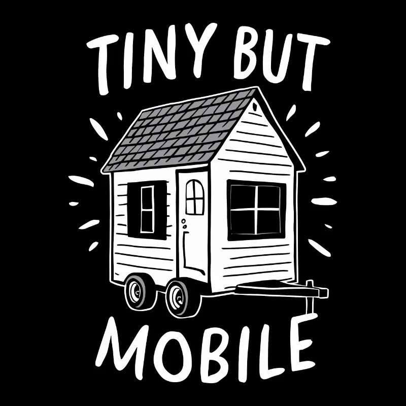 Rolling Tiny House Minimalistischer Lebensstil