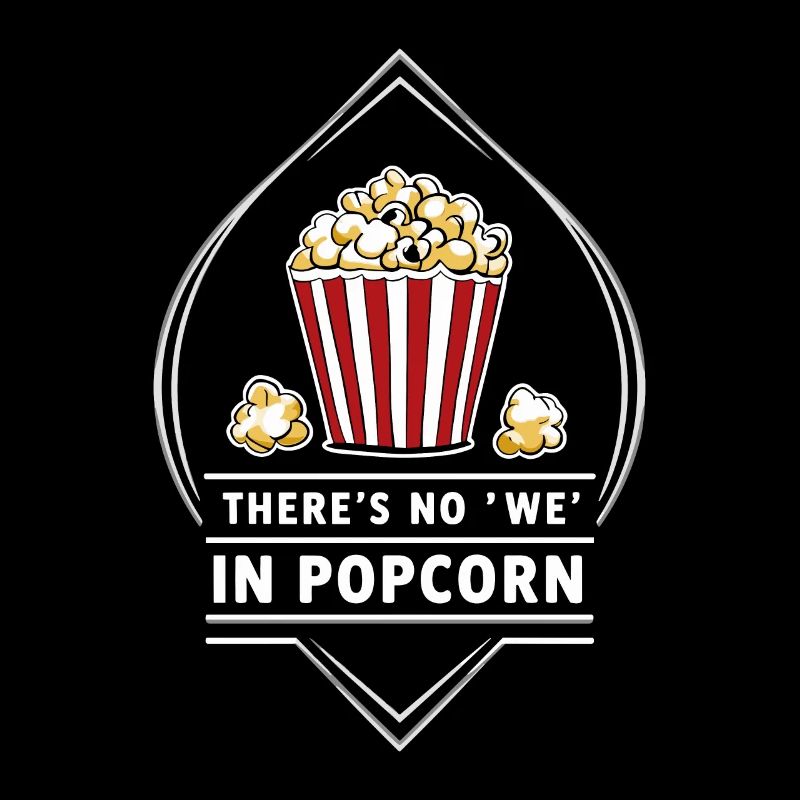 Lustiger Popcorn-spruch, Binge-watching-popcorn