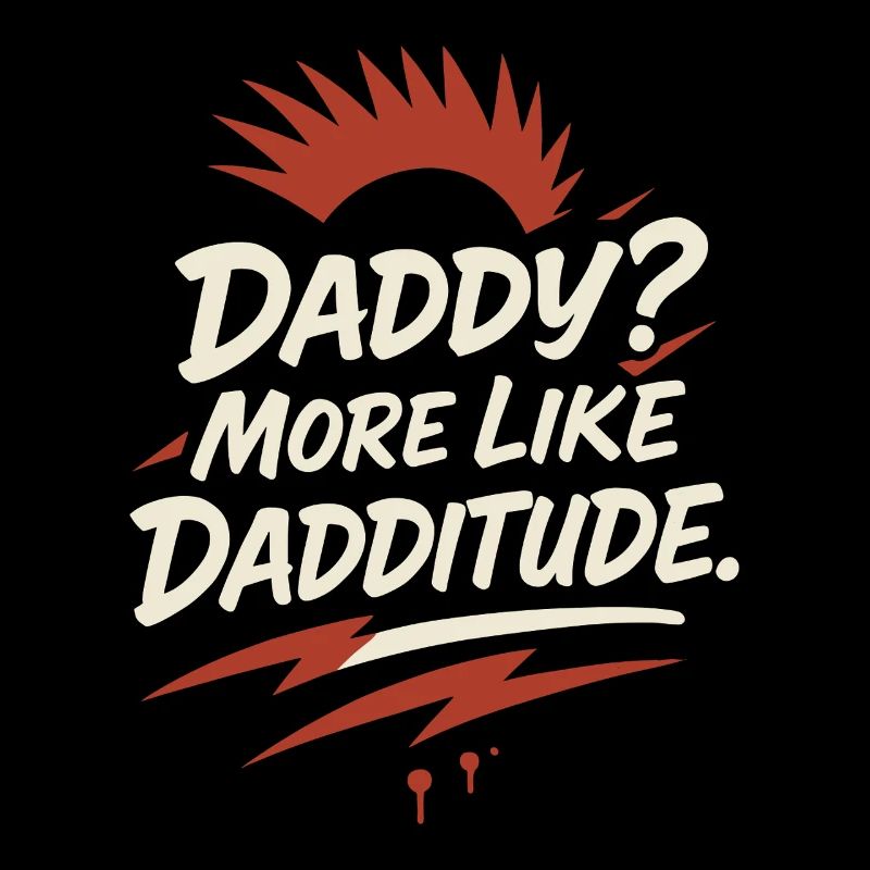 Punk Dad Alternative Vaterschaft Rebellischer