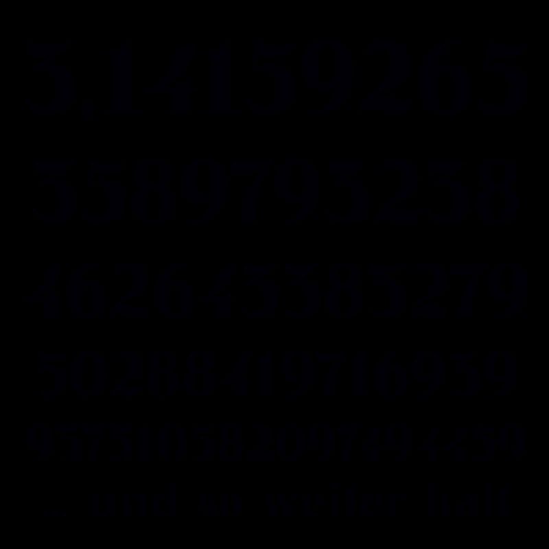 Pi Number Circle Number Math Gift Idea Funny Funny