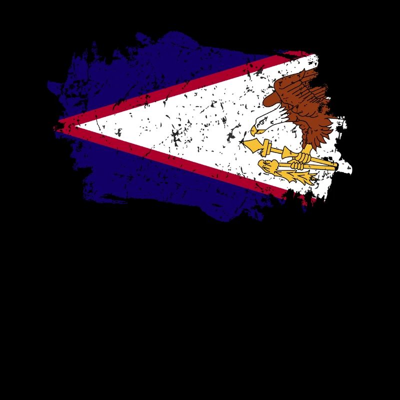 Amerikanisch Samoa Flagge