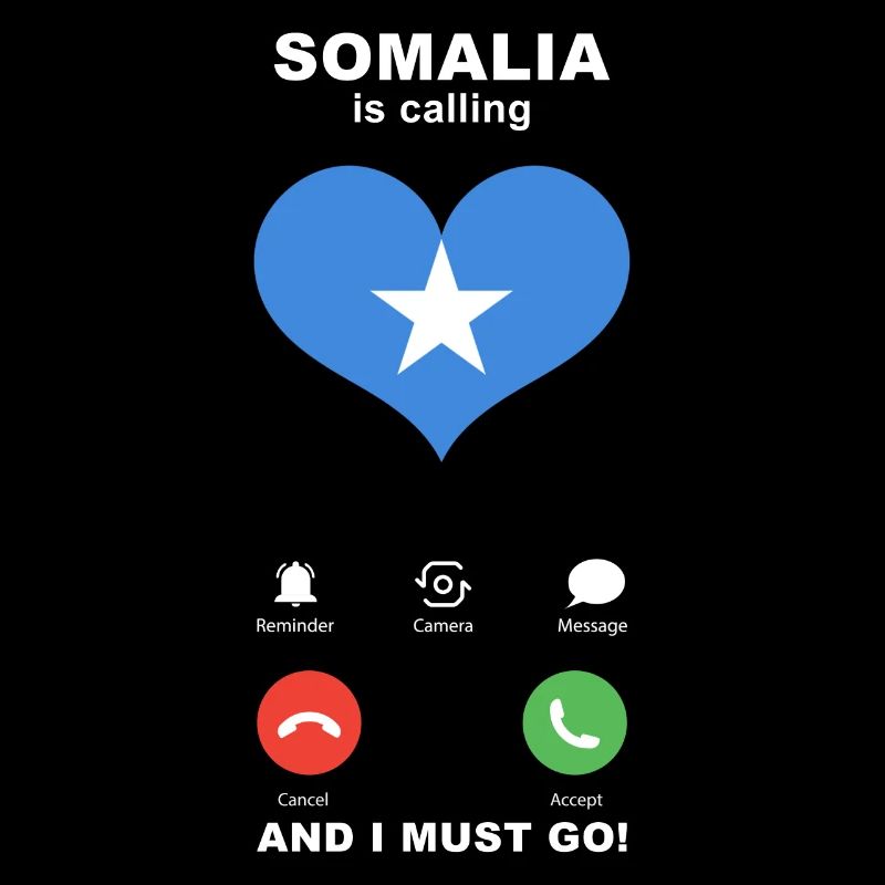 Somalia is calling Somalia Herz Souvenir