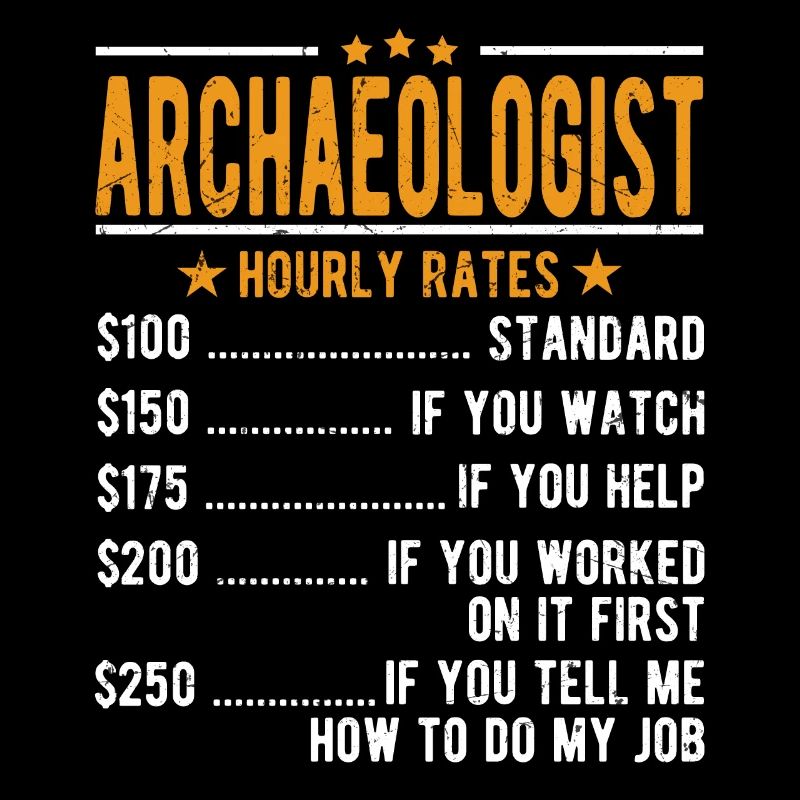 Archéologue Salaire horaire