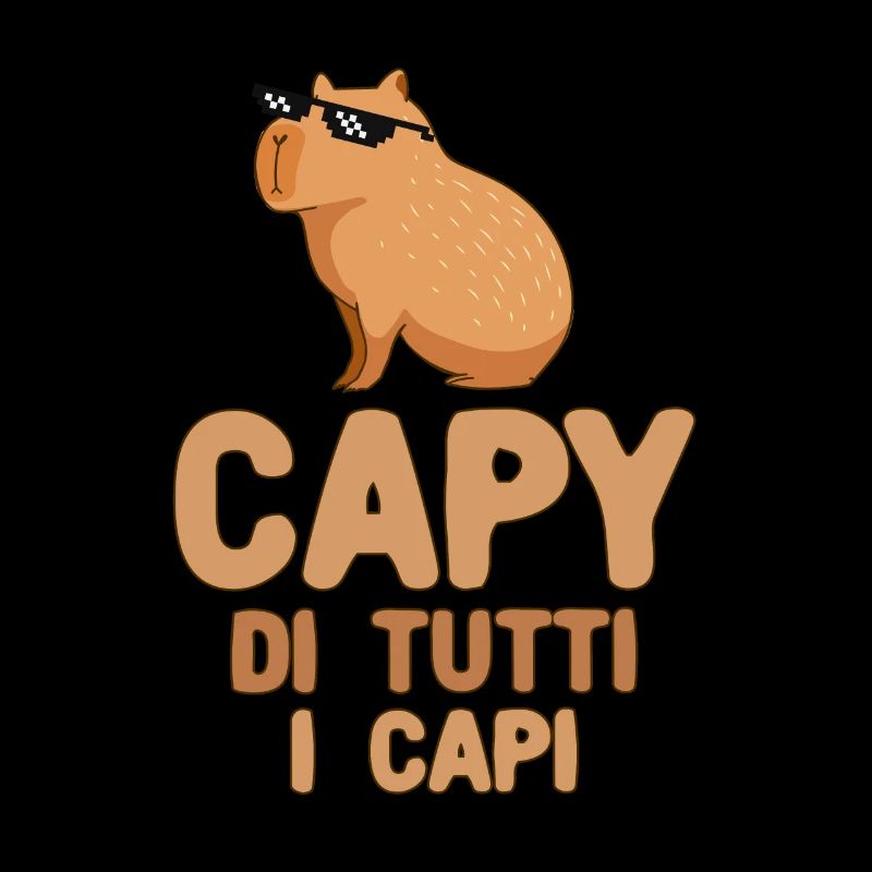 Capy Di Tutti I Capi Capybara Gift Chinchilla