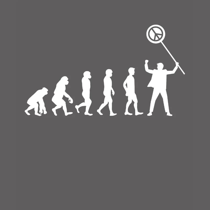 Evolution Peace Day Peace Movement T-Shirt
