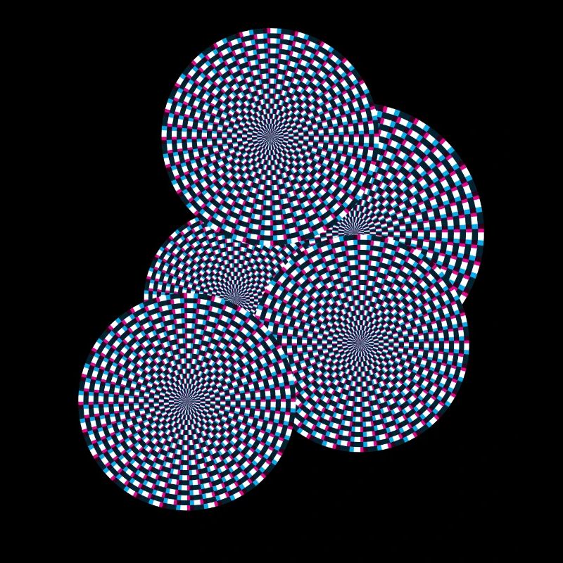 Illusion Optical Illusion T-Shirt Funny 3D