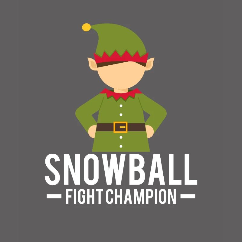 Onze Lutins de Noël bataille de boules de neige