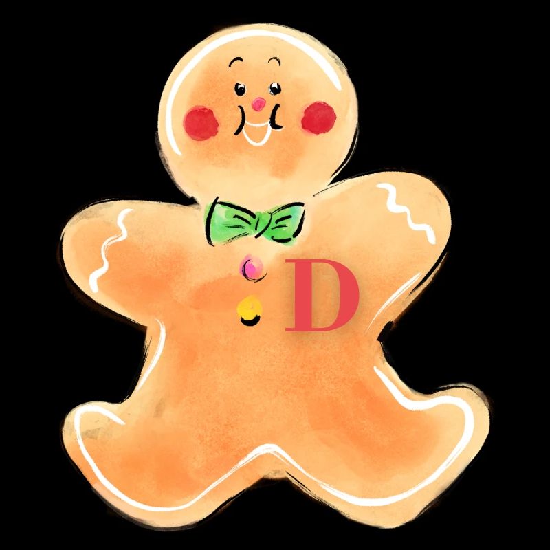 Lebkuchenmann "D"