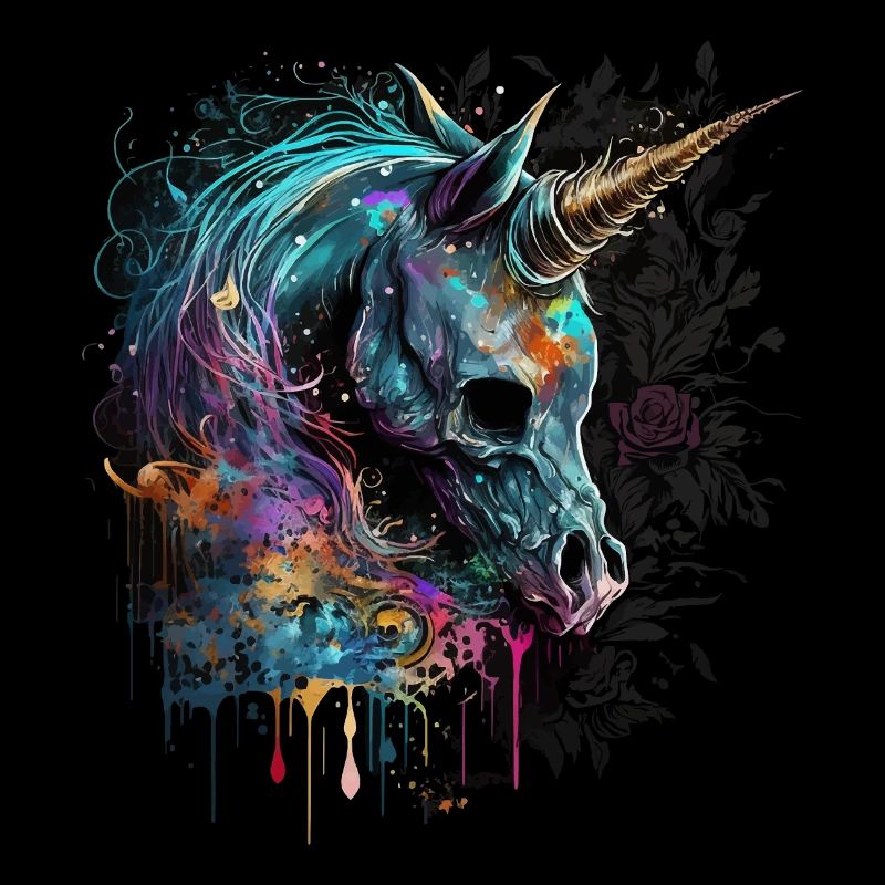 Regenbogen Einhorn