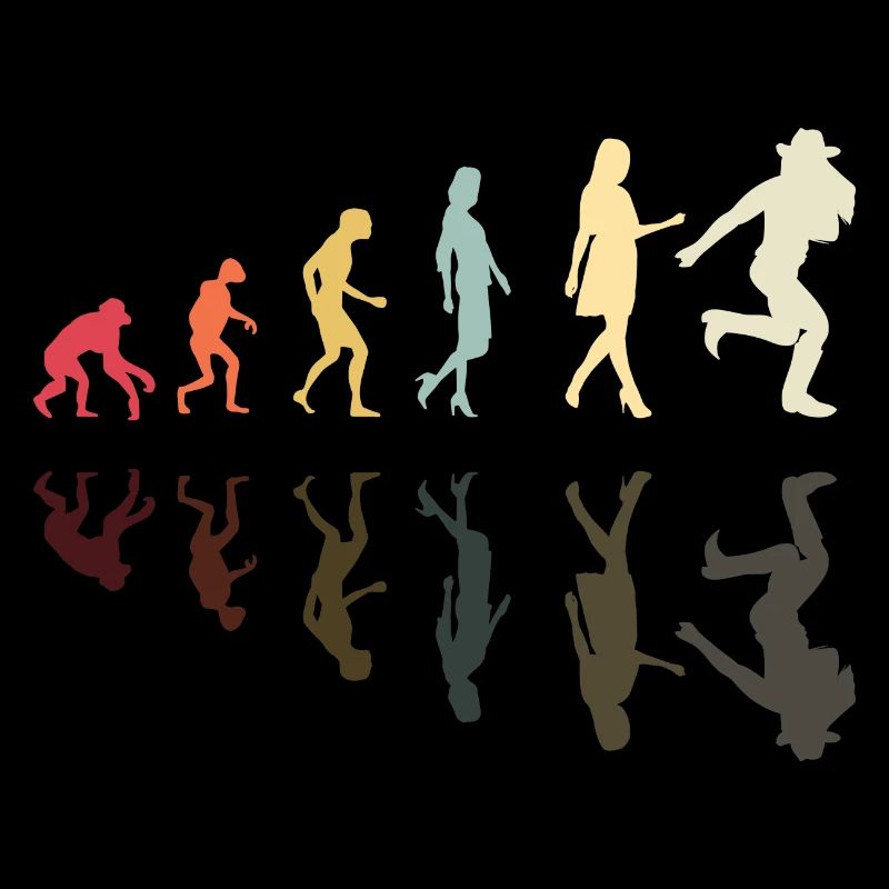 Line Dancing Girl Evolution Rodeo Western Dance