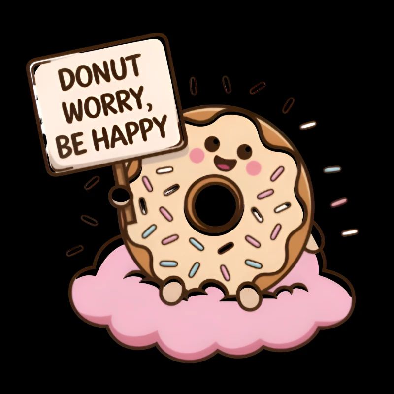 DONUT SORGE SEI GLÜCKLICH