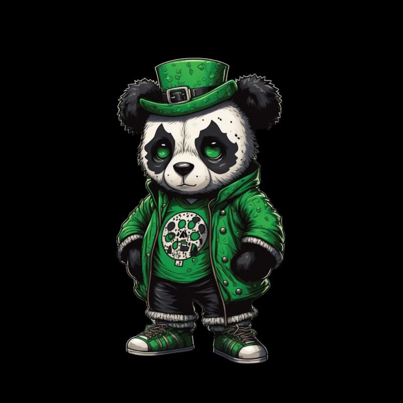 St. Patricks Day Motiv,PANDA