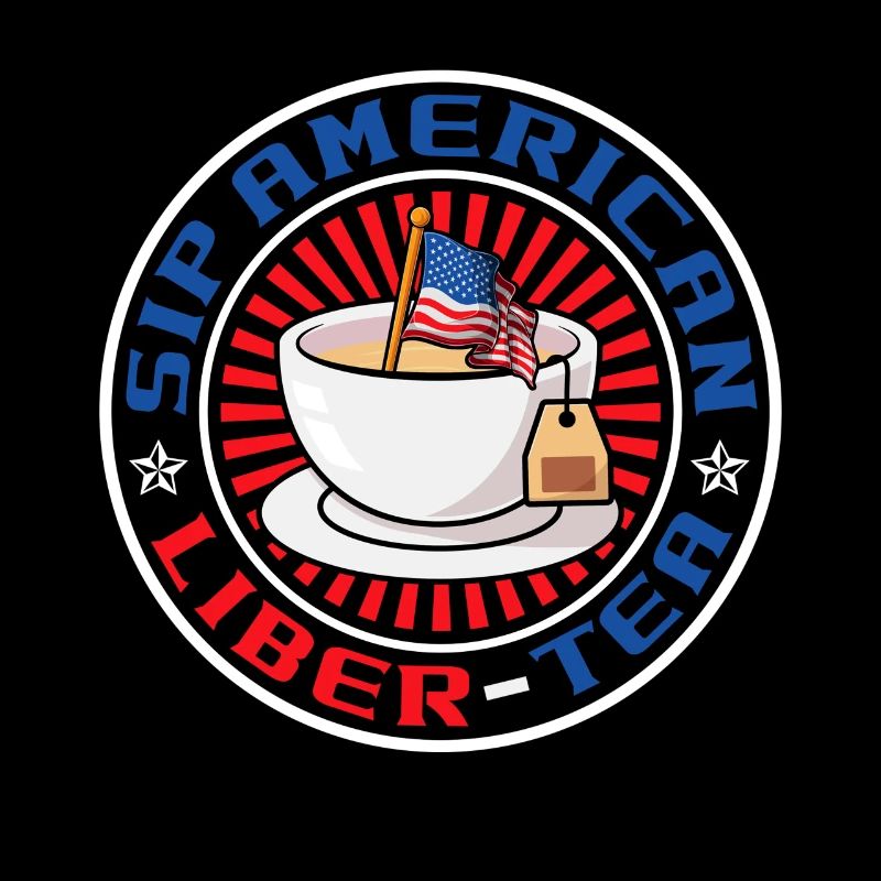 Amerikanischer Liber-tee Am 4. Juli, Dem