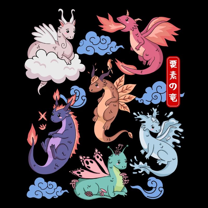 Flight of Dragons Mignon Élémentaire Mythique