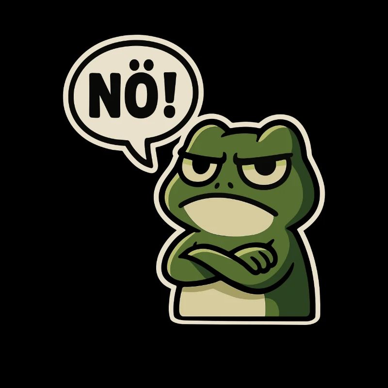 Nope Frog – Agacé et drôle