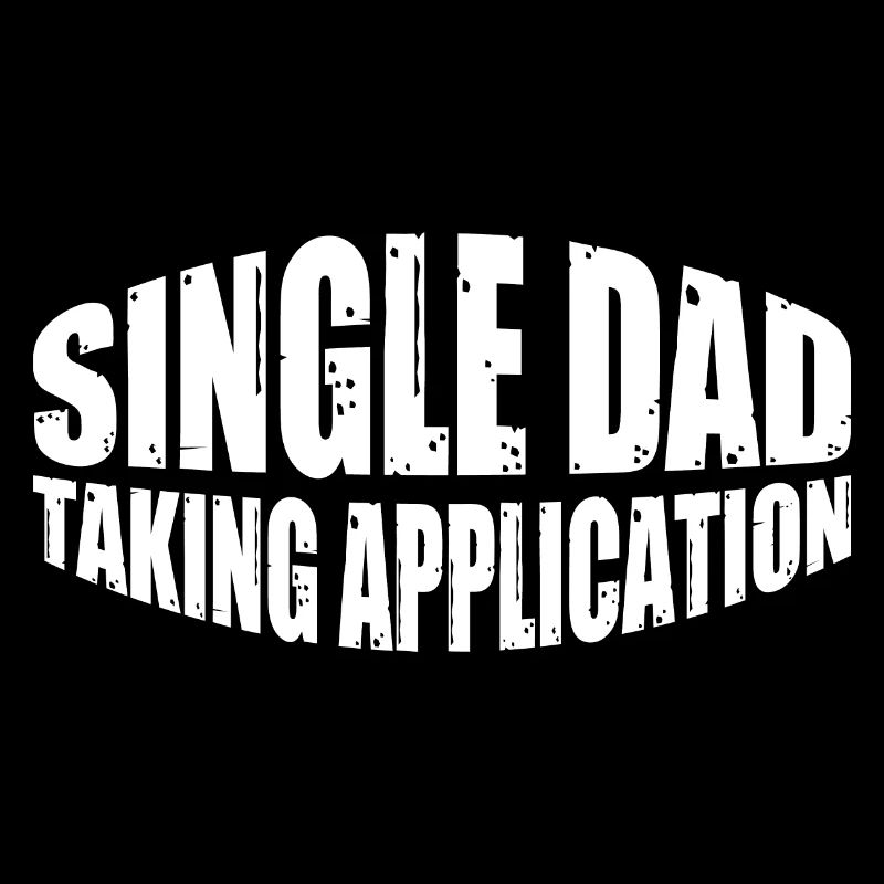 Papa célibataire prenant l’application 8