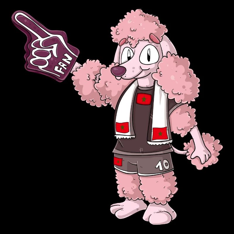 Caniche fan Maroc
