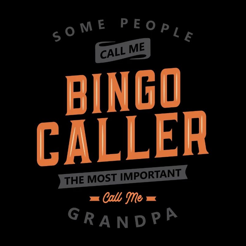 Bingo Caller Lustige Berufsbezeichnung Beruf