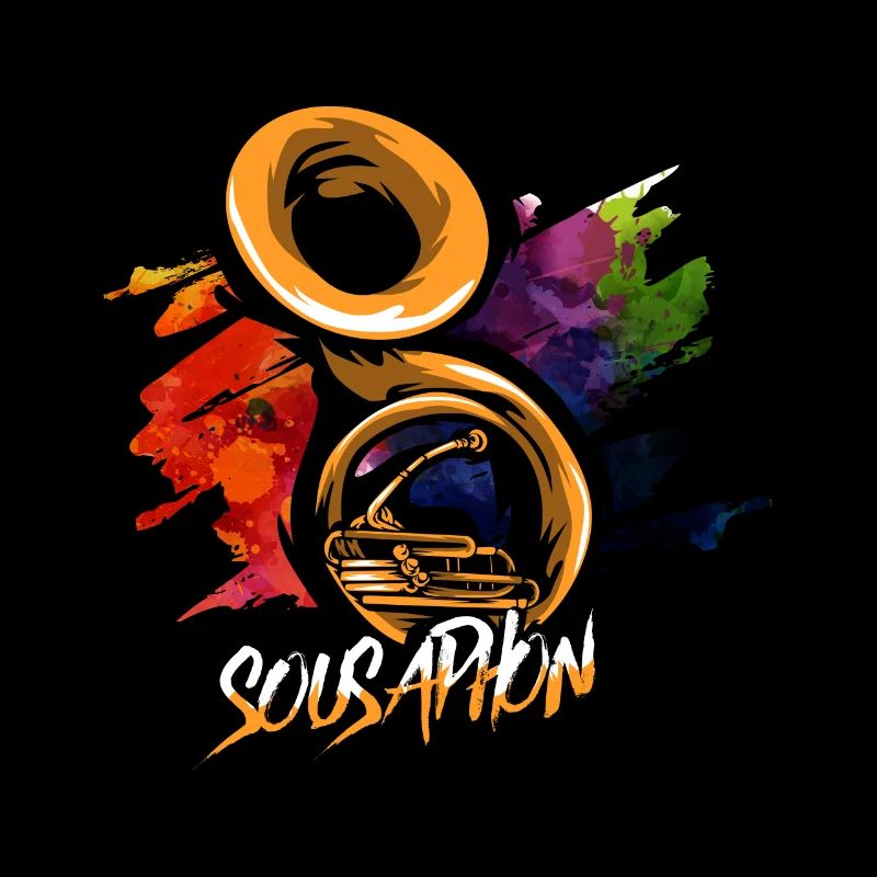 Sousaphon Musik Geschenk