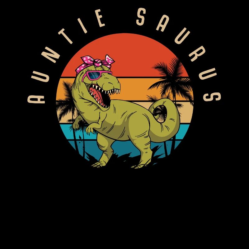 Aunt Saurus, Dinosaur, Aunt, Funny Aunt