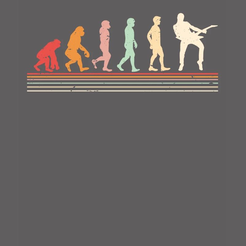 Guitariste Evolution, guitariste