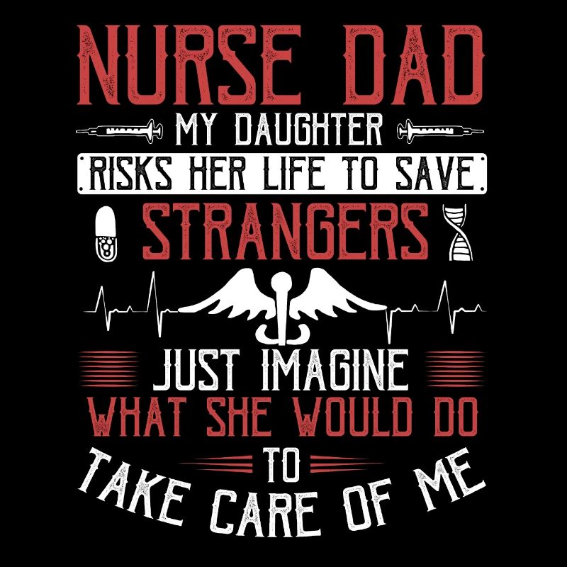Krankenschwester Papa Geschenk