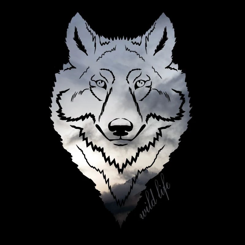 Wolf Gesicht Wildlife