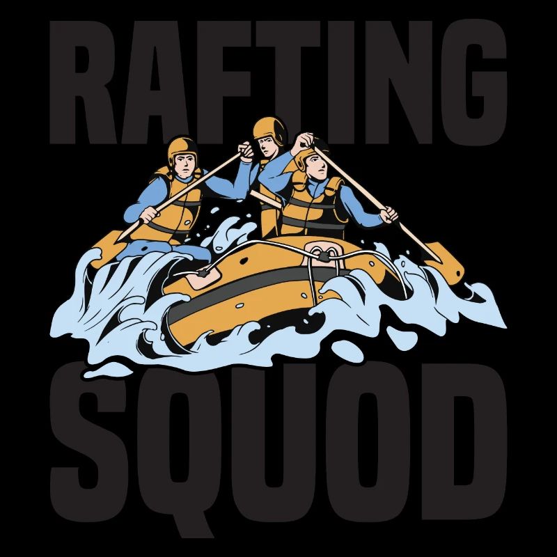 Rafting Squad Outfit for Teams Boating Mountains