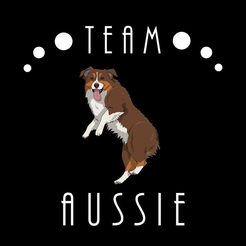 Team Aussie - Red Tri (bobtail)